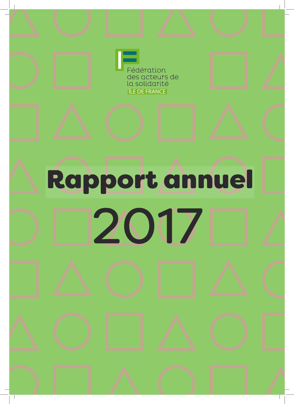 Rapport d'activité FAS IdF 2017