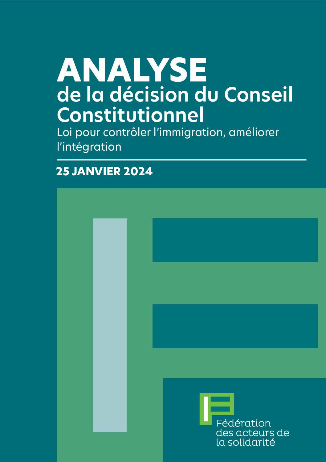 [Loi immigration] Analyse de la décision du Conseil constitutionnel