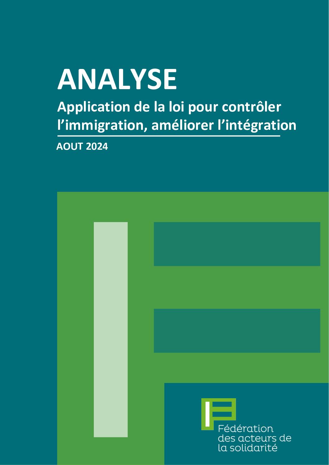 Analyse - Application de la loi pour contrôler l’immigration, améliorer l’intégration