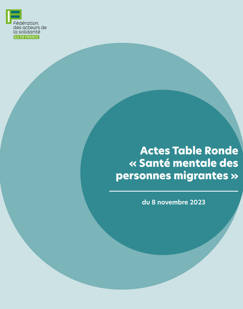 Actes santé mentale des personnes migrantes