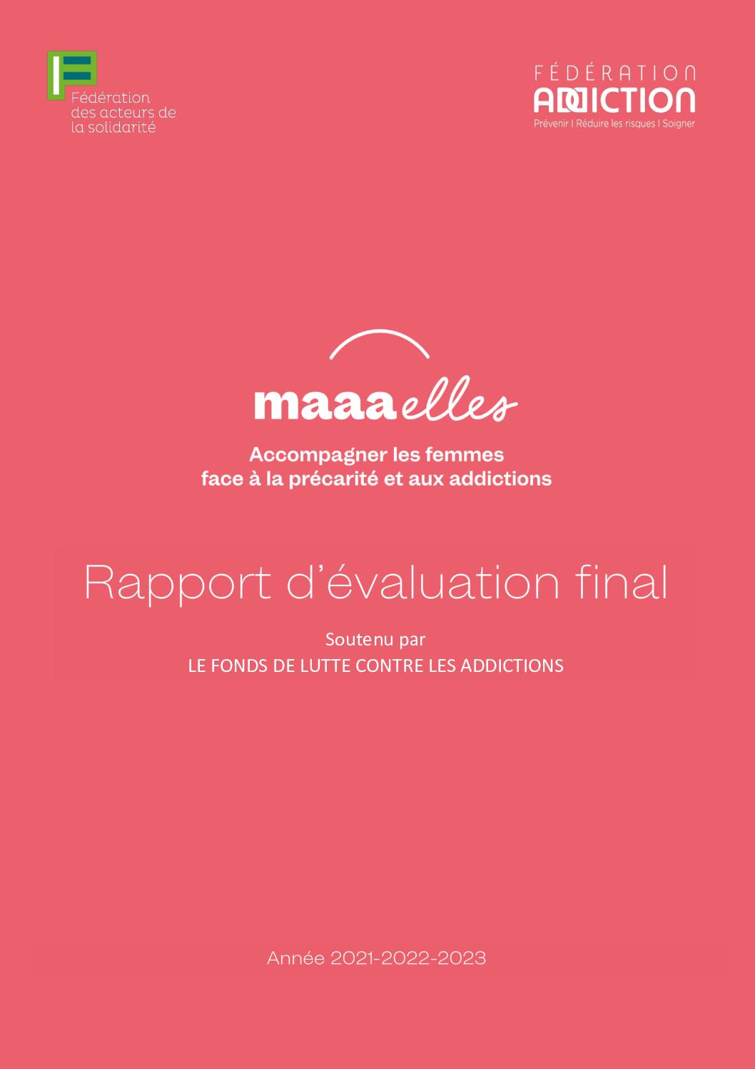 Rapport d'évaluation MAAA'Elles 2023