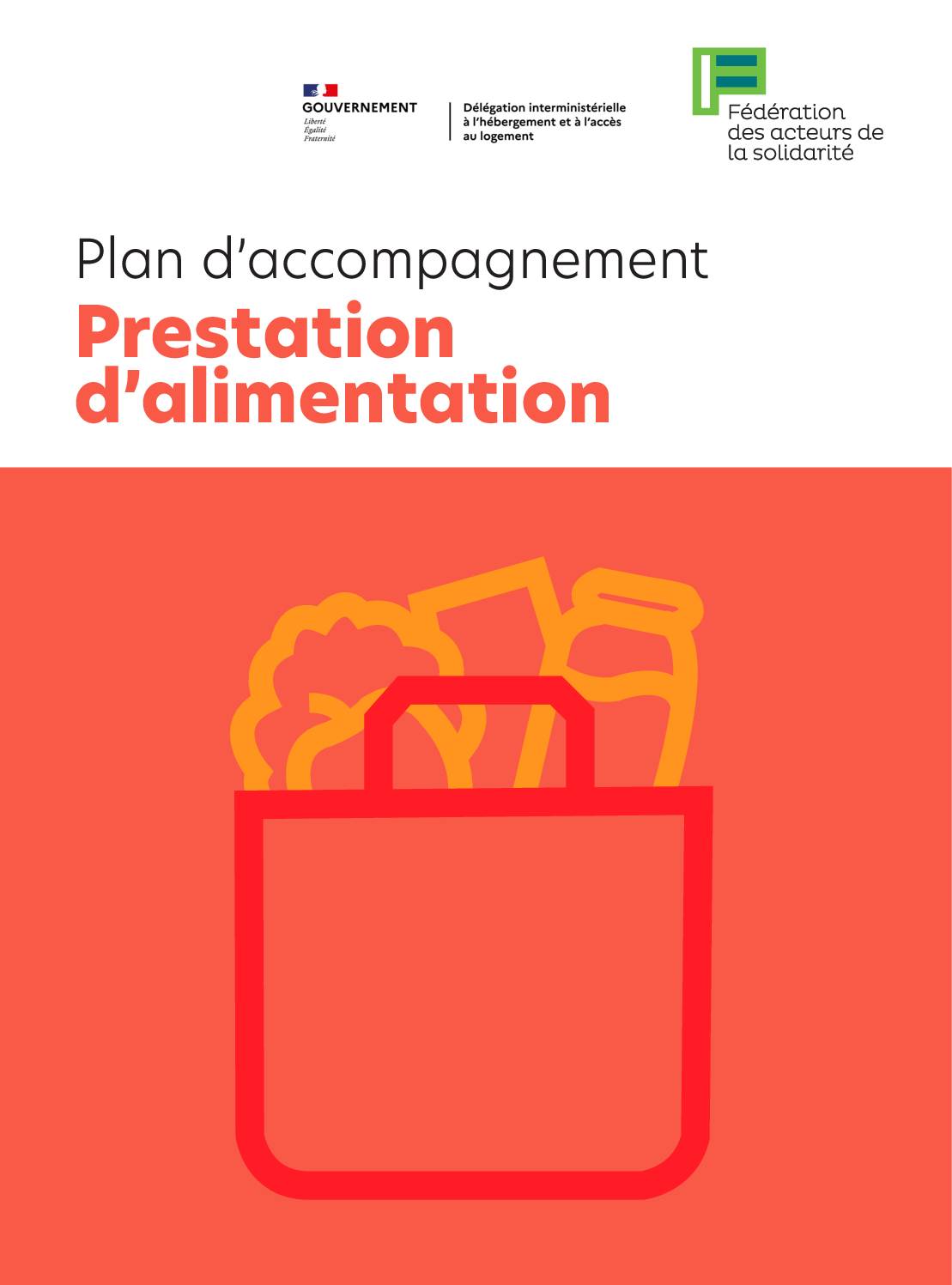 Plan d'accompagnement - Prestation d'alimentation