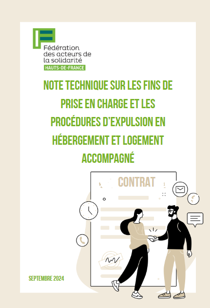 Note technique sur les fins de prise en charge et les procédures d'expulsion en hébergement et logement accompagné