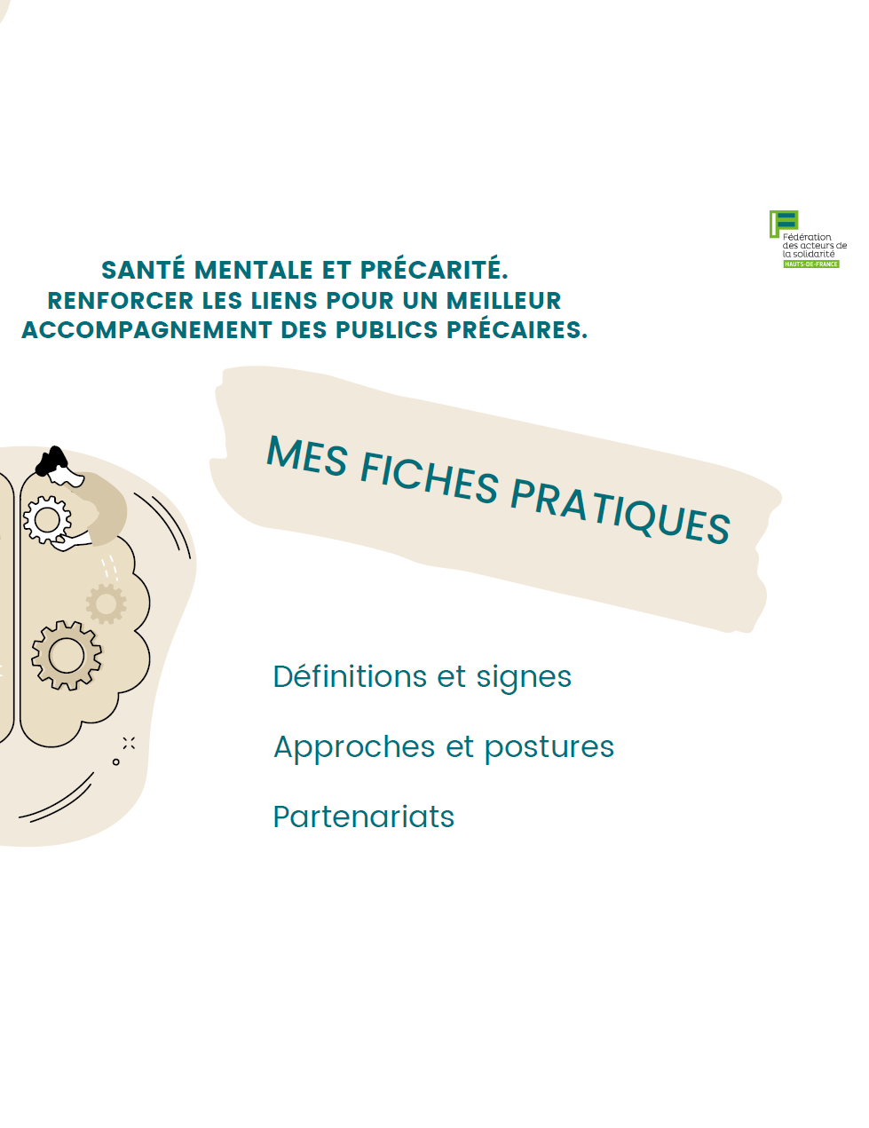 Santé mentale et précarité - mes fiches pratiques