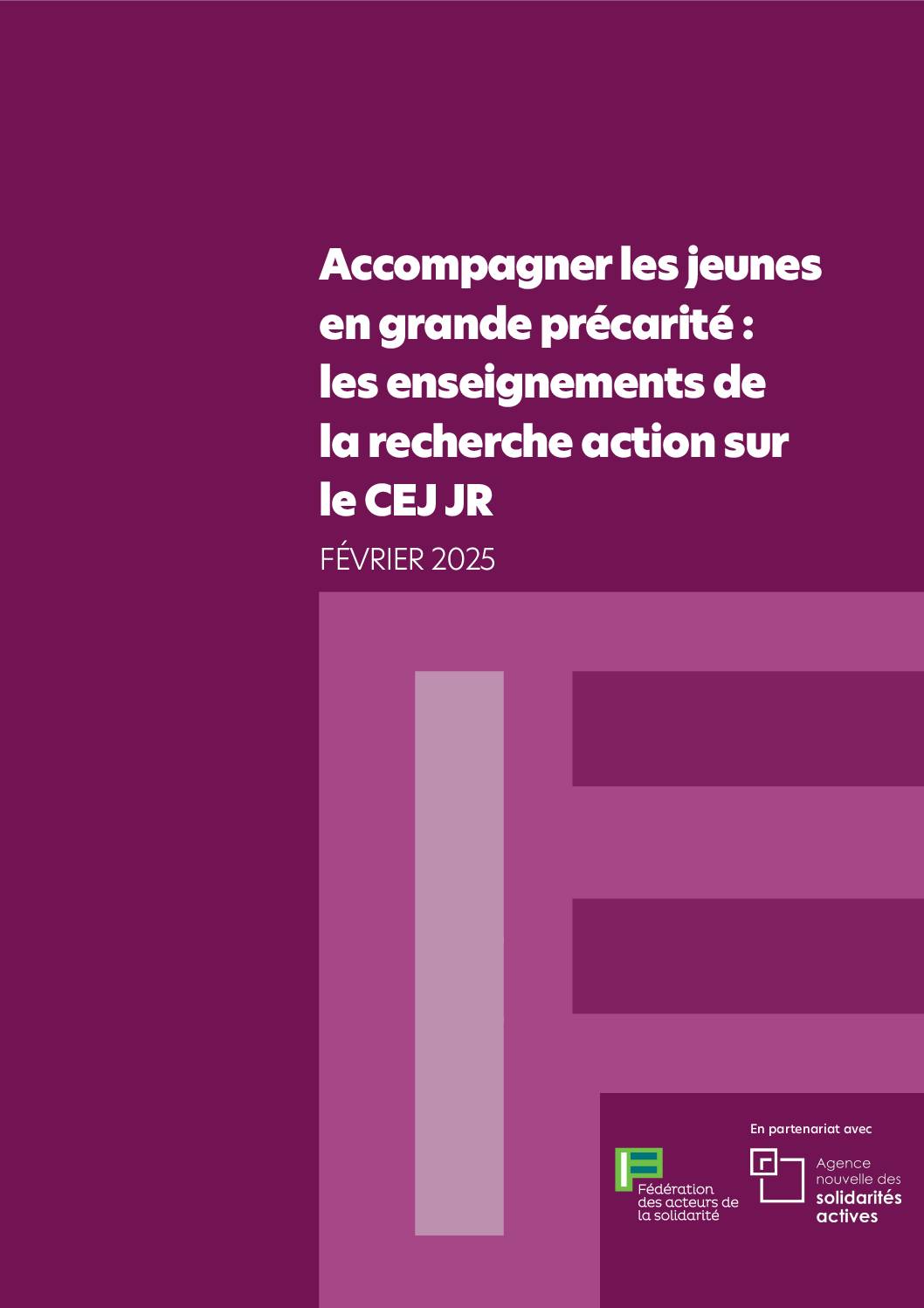 Accompagner les jeunes en grande précarité : les enseignements de la recherche action sur le CEJ JR